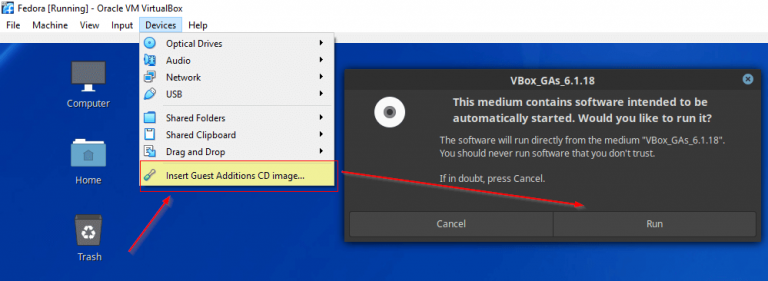 How To Install Guest Additions In Virtualbox Vm 3566