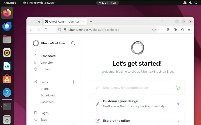 Install Ghost On Ubuntu