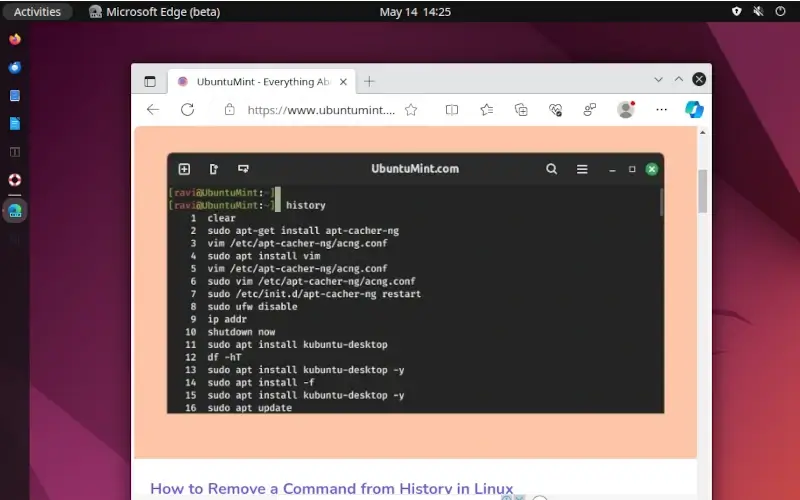 Install Microsoft Edge on Ubuntu